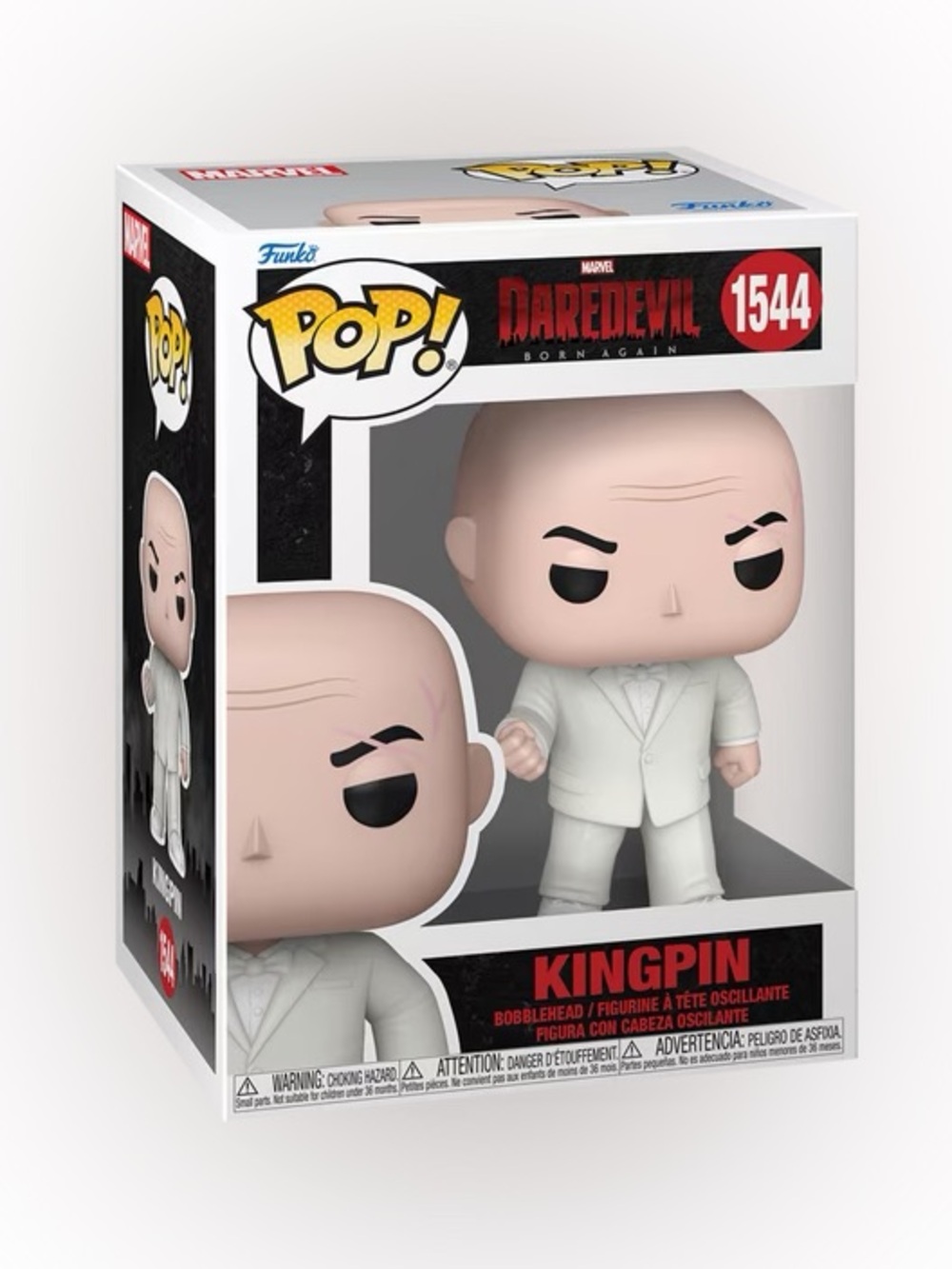 Funko Pop! Kingpin (Daredevil Born Again) - White and Black #1544